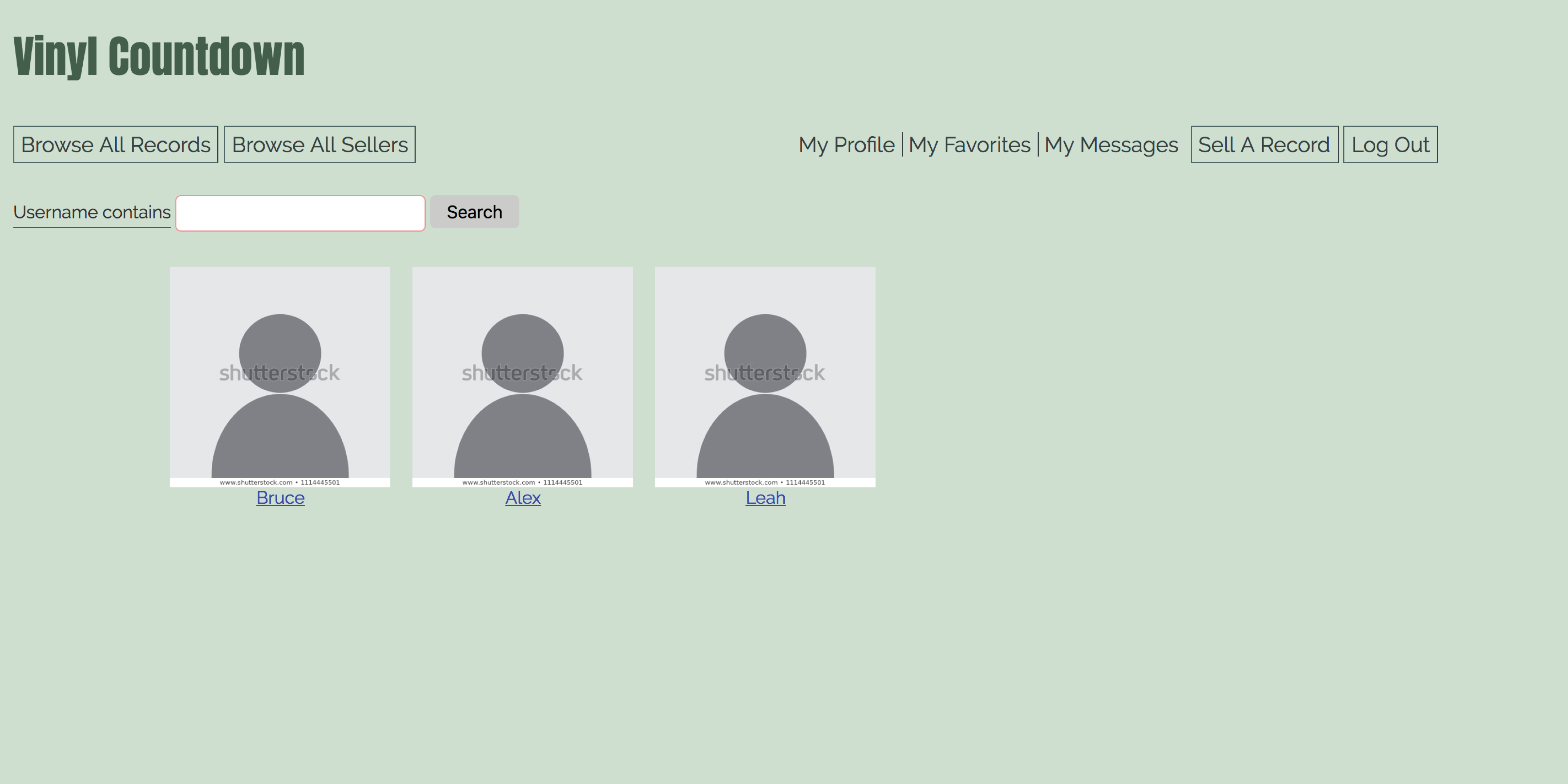 goalnut project screenshot 1